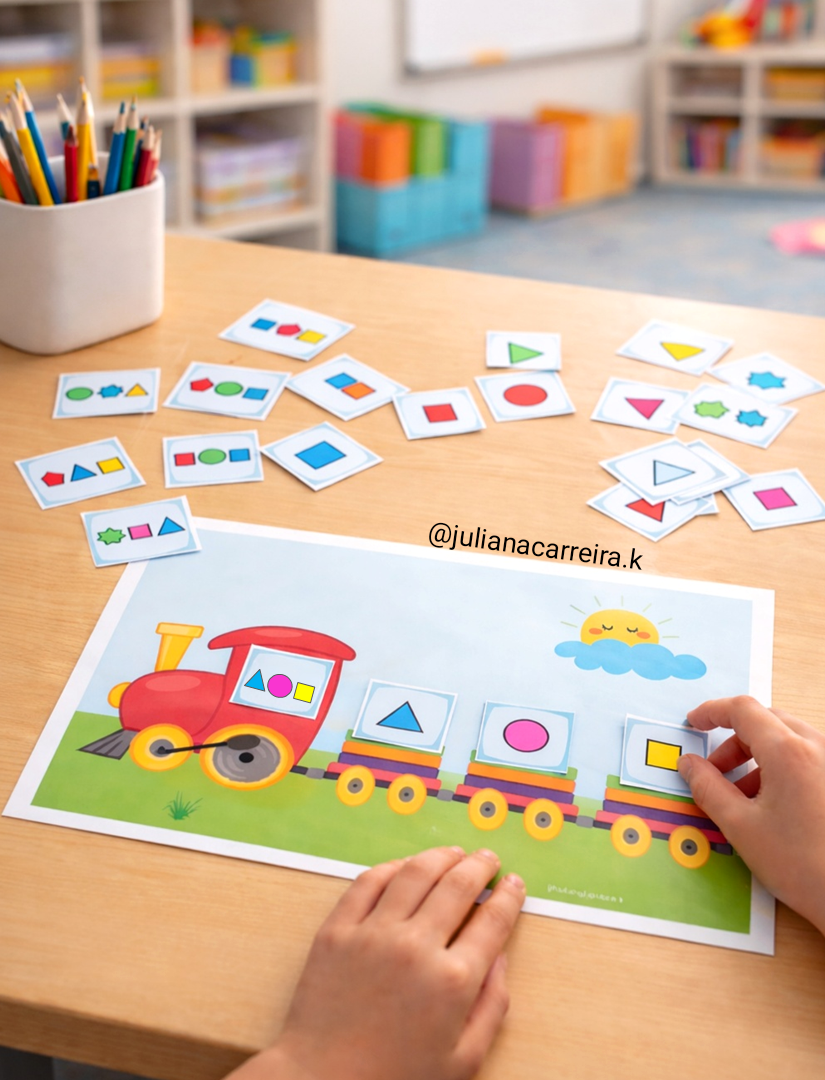 Trem das Formas Geométricas