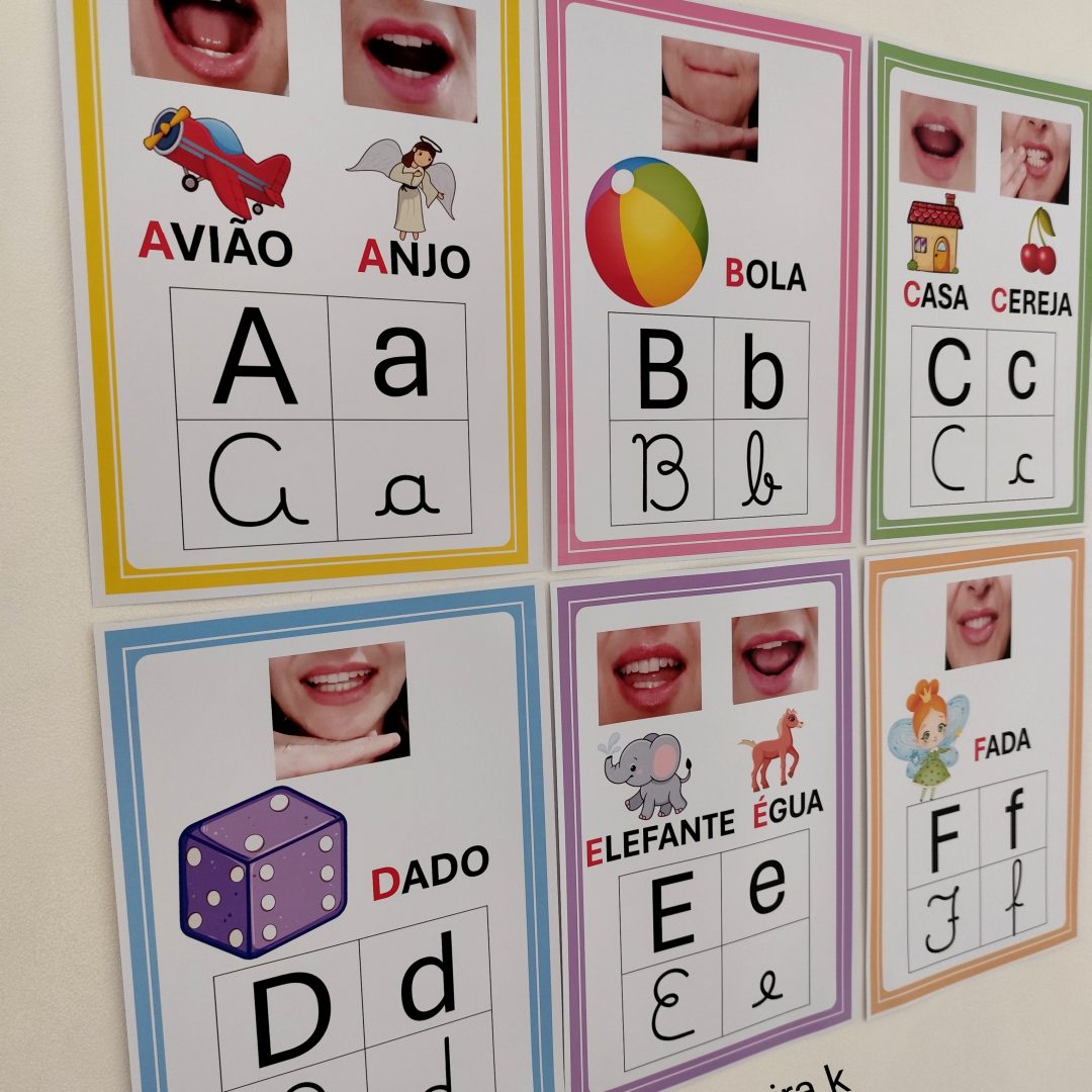 Alfabeto fonético de parede