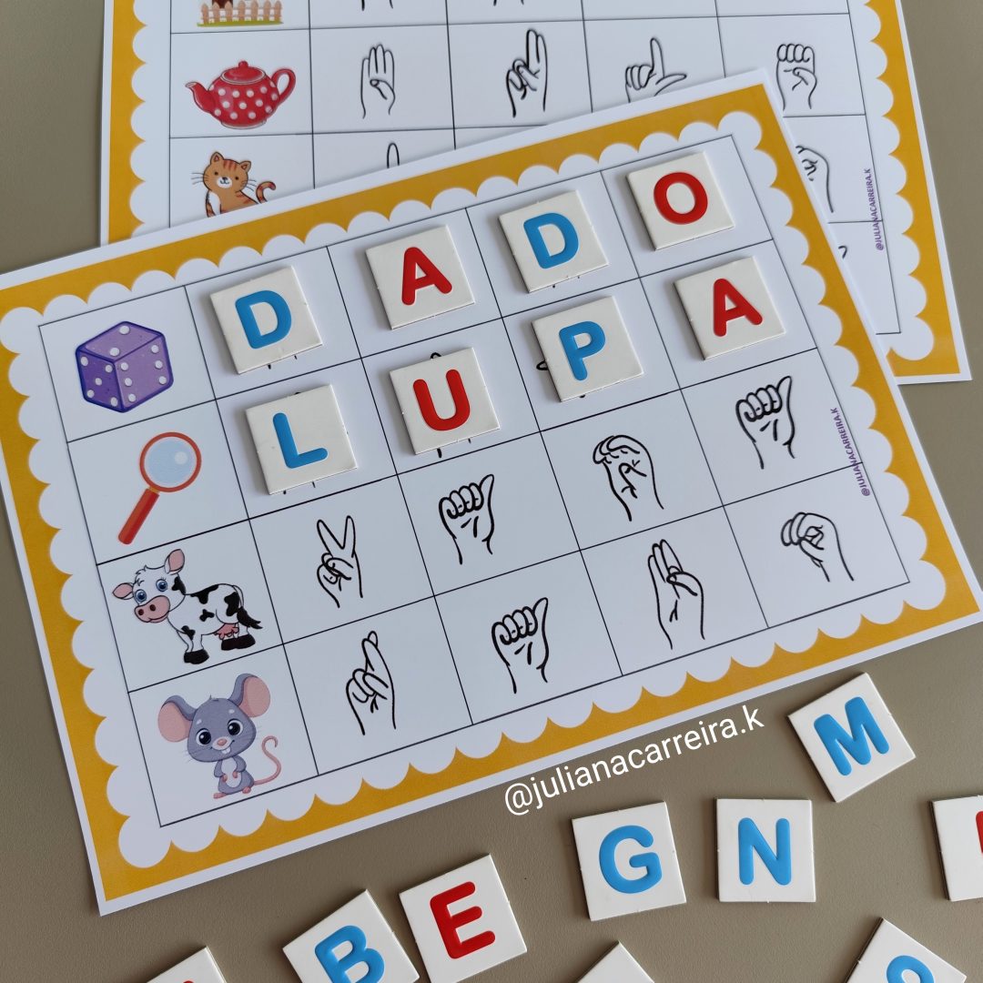 Loto leitura - Libras