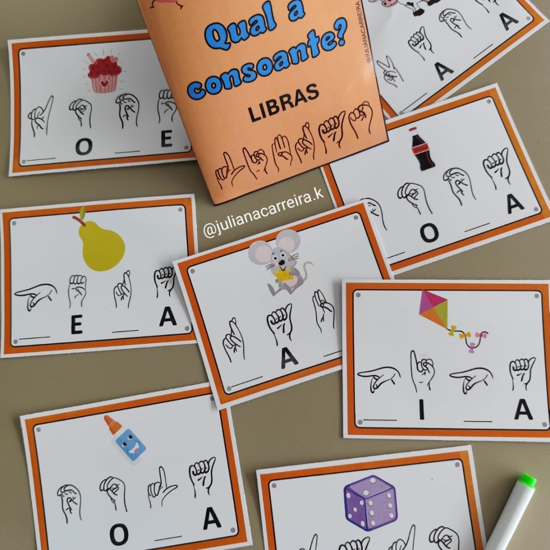 Qual a consoante - libras