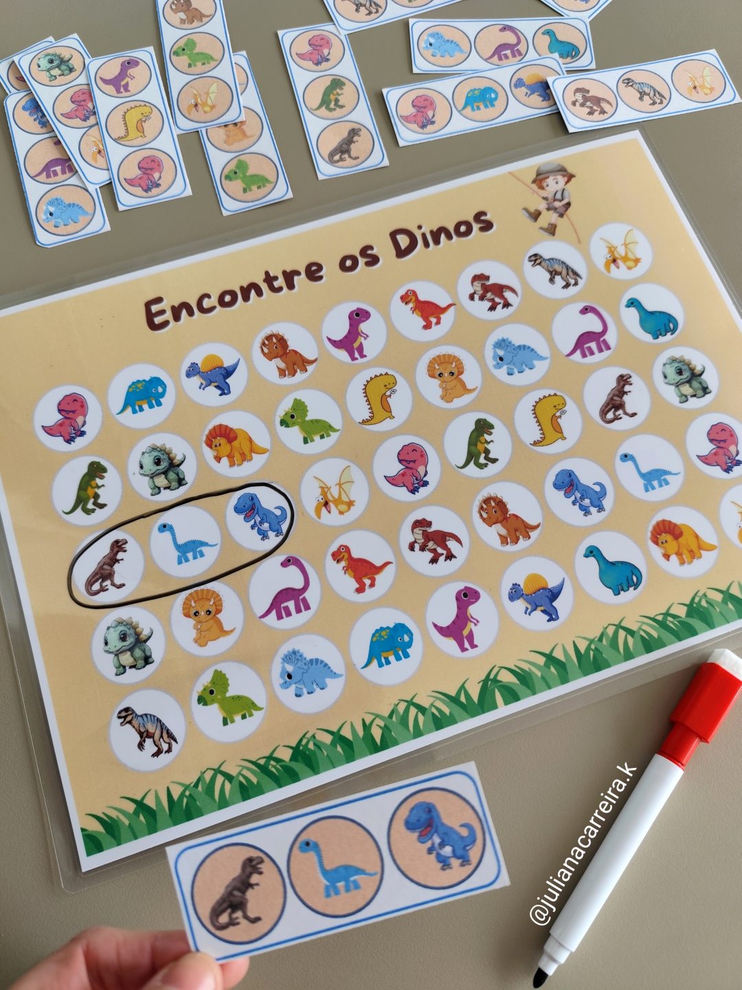 Encontre os Dinos