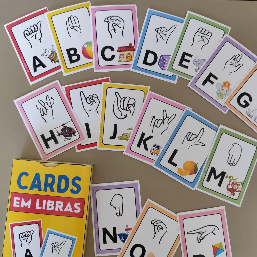 Cards em Libras