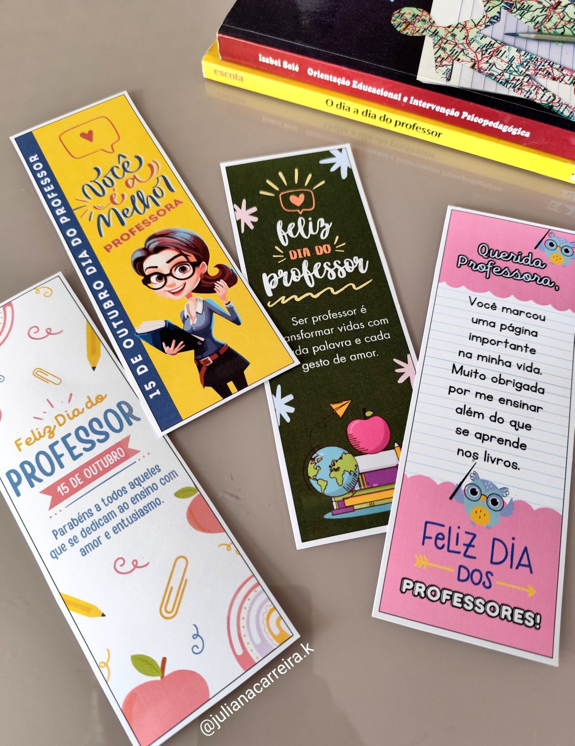 Marcador de página – Dia do professor – Pedagogia aqui em casa ...
