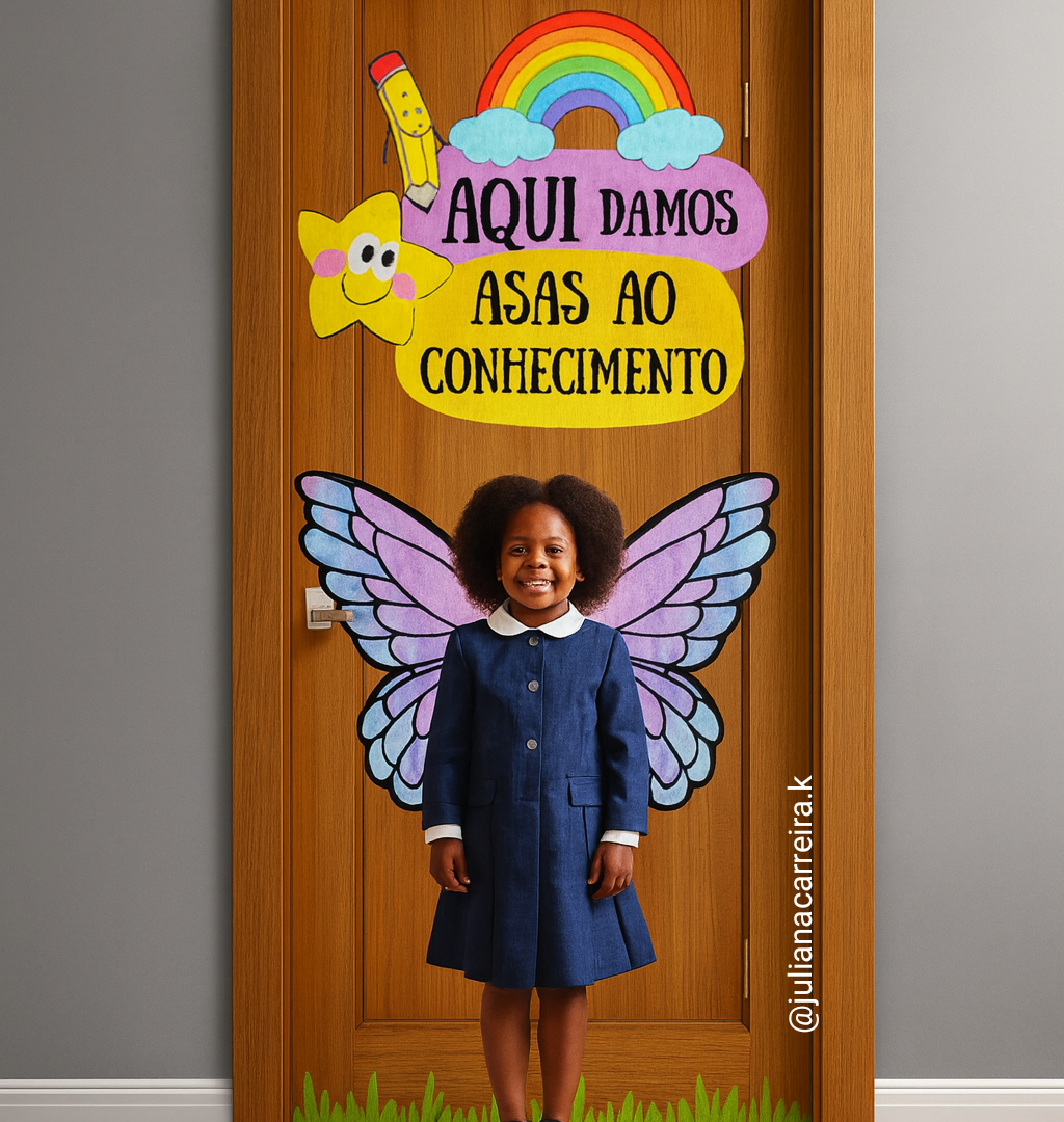 Painel de Porta - Asas do Conhecimento