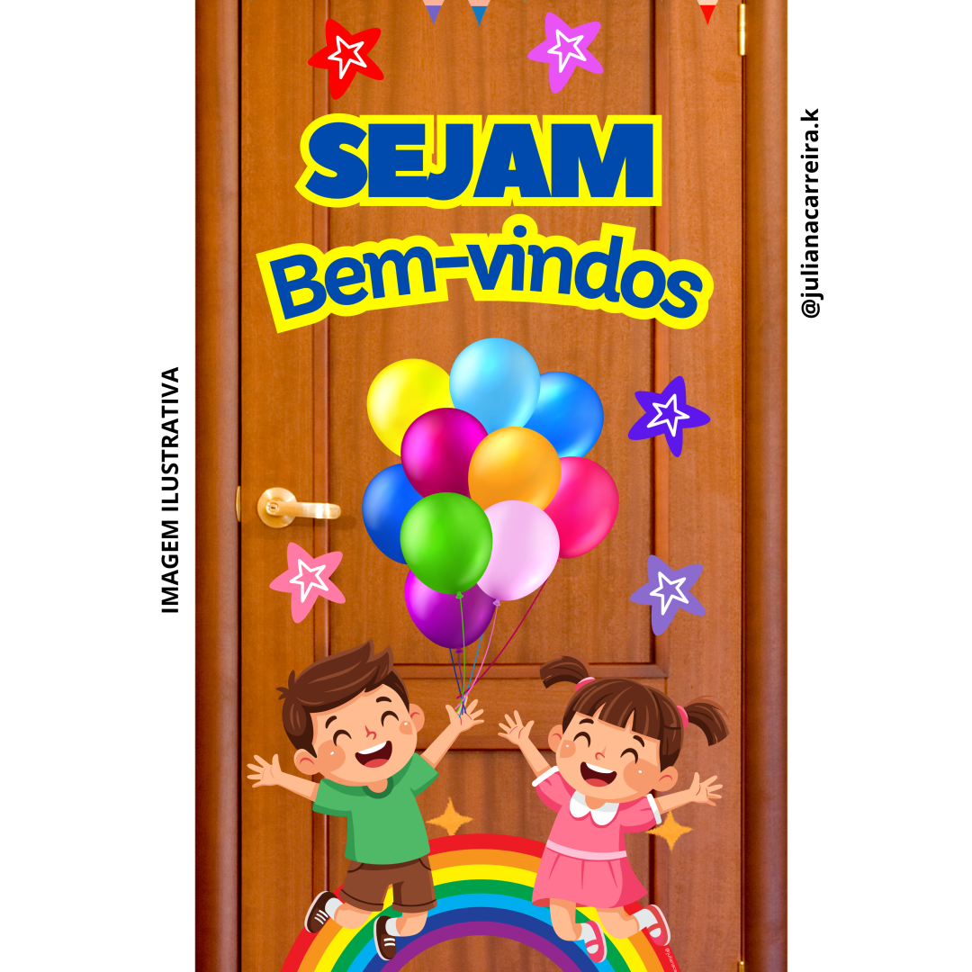 Painel de porta - Balões