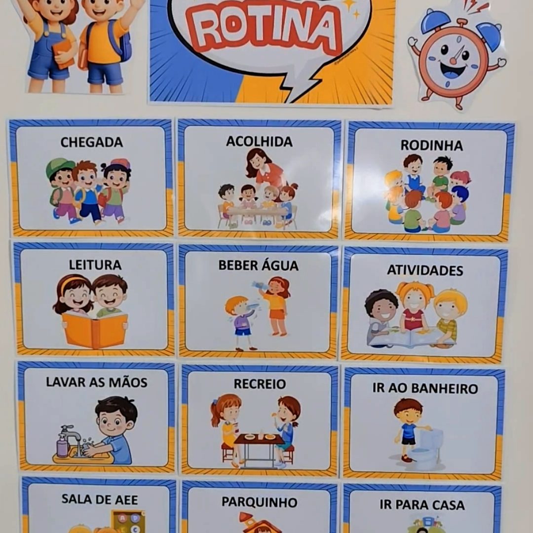NOSSA ROTINA