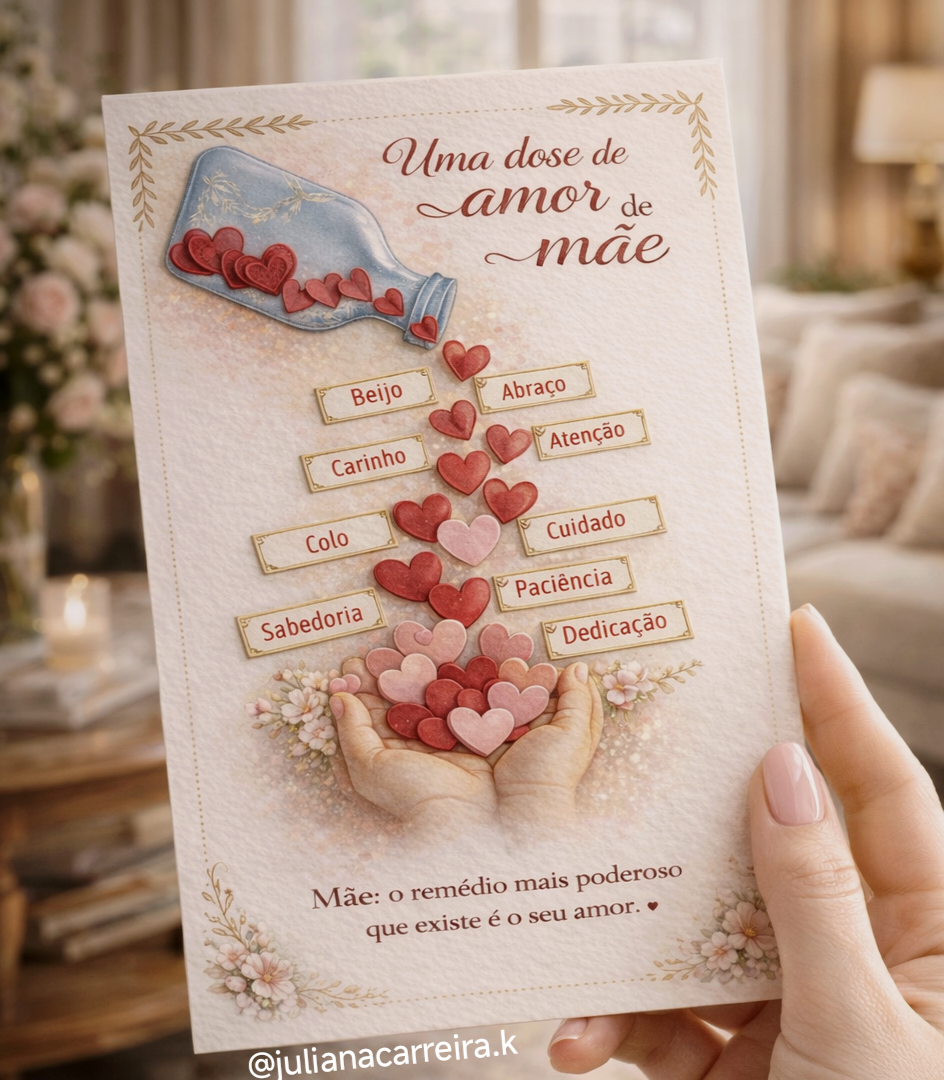 Cartão dia das mães