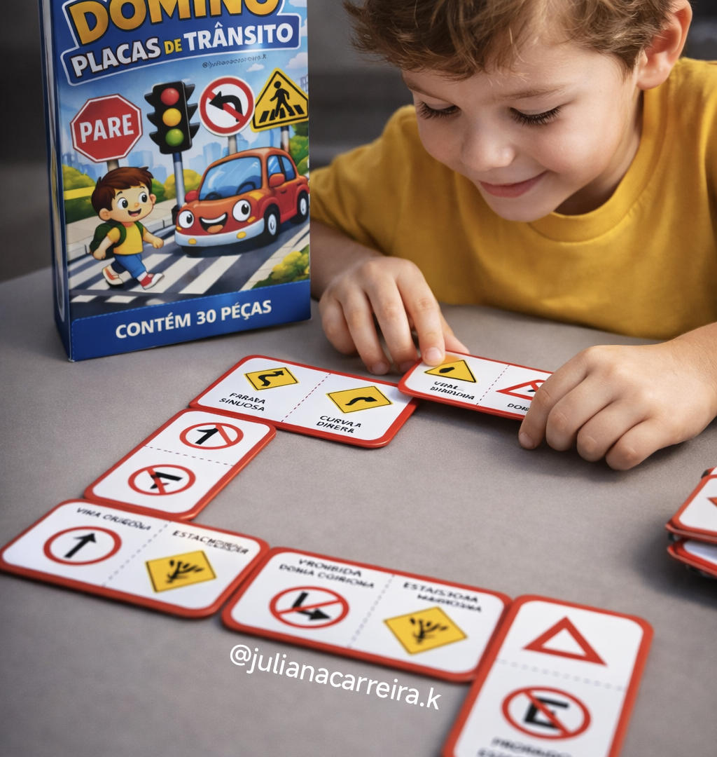 DOMINÓ PLACAS DE TRÂNSITO