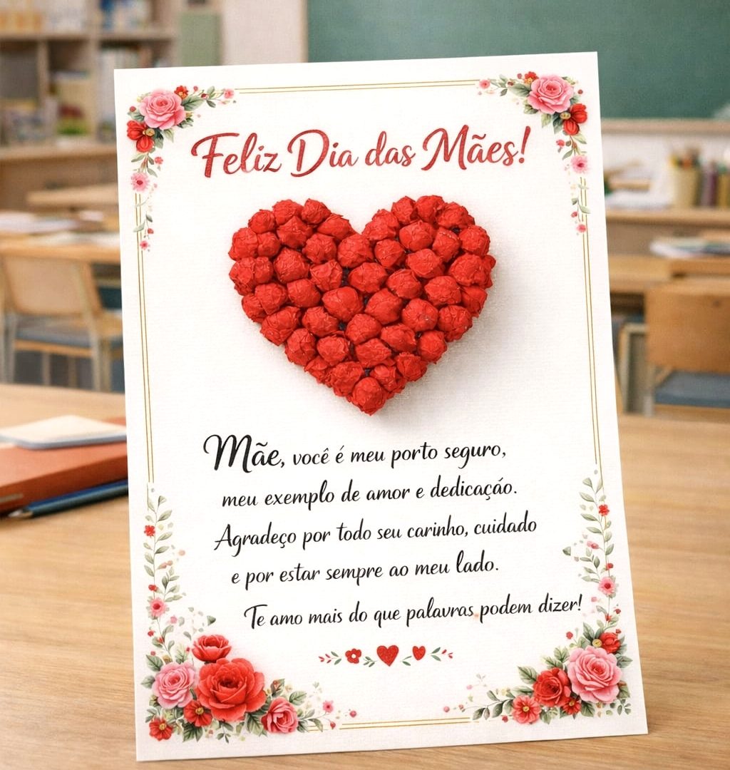 Cartão Dia das Mães
