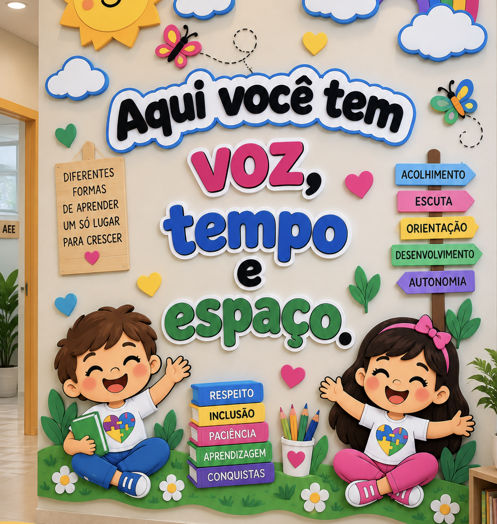 Cartaz para Sala de Recursos (AEE)