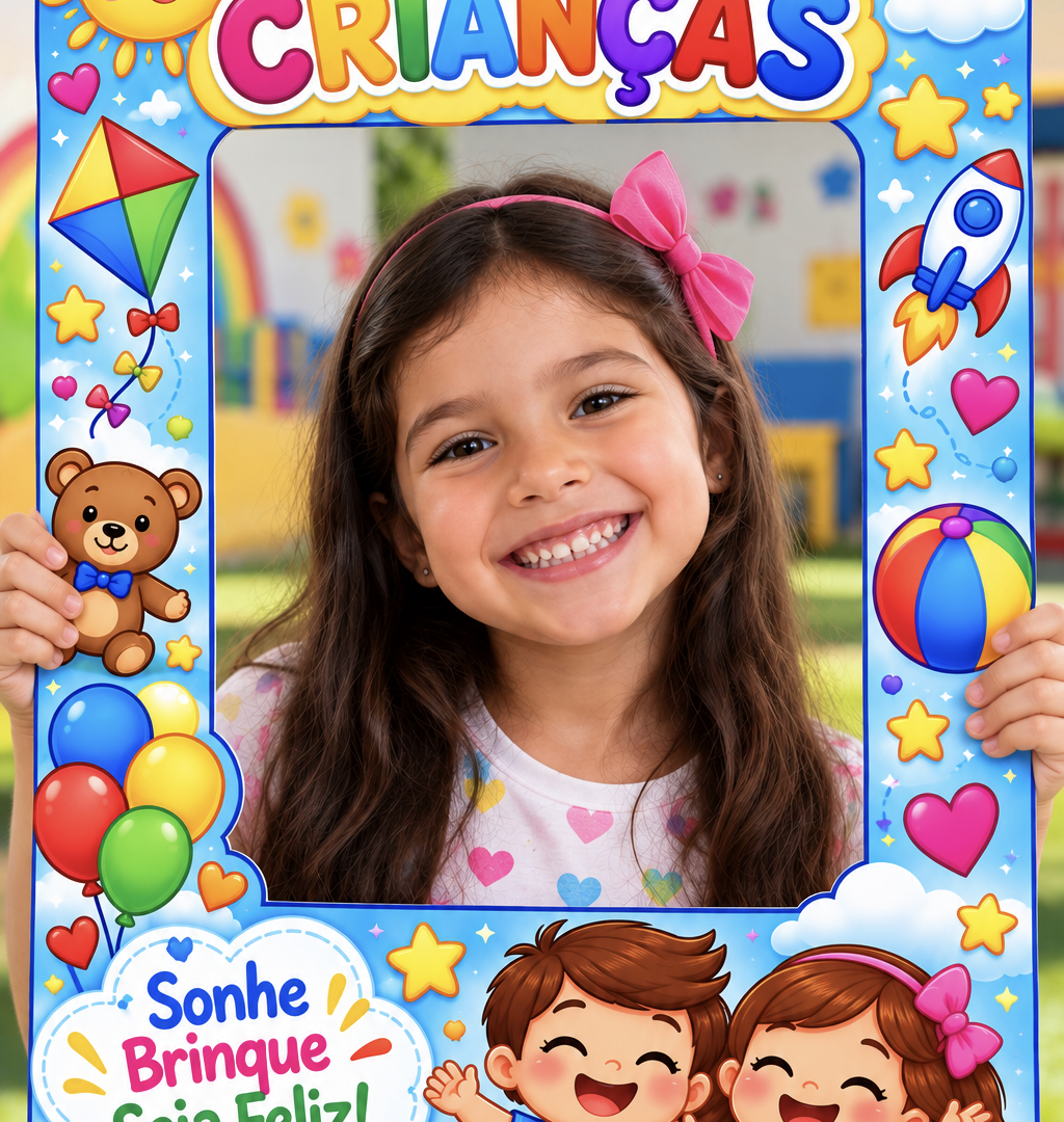 Moldura Dia das Crianças