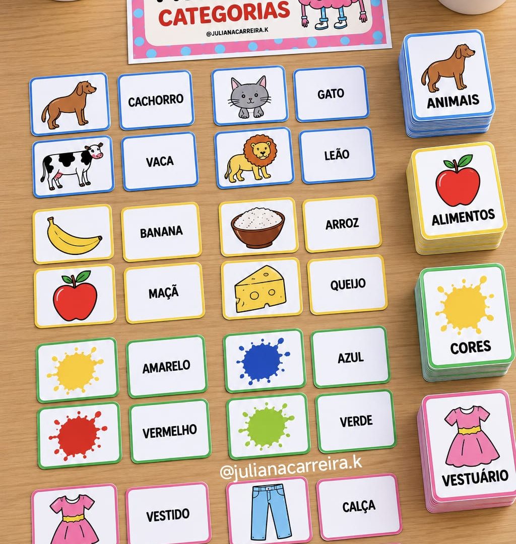 Jogo da Memória – Categorias