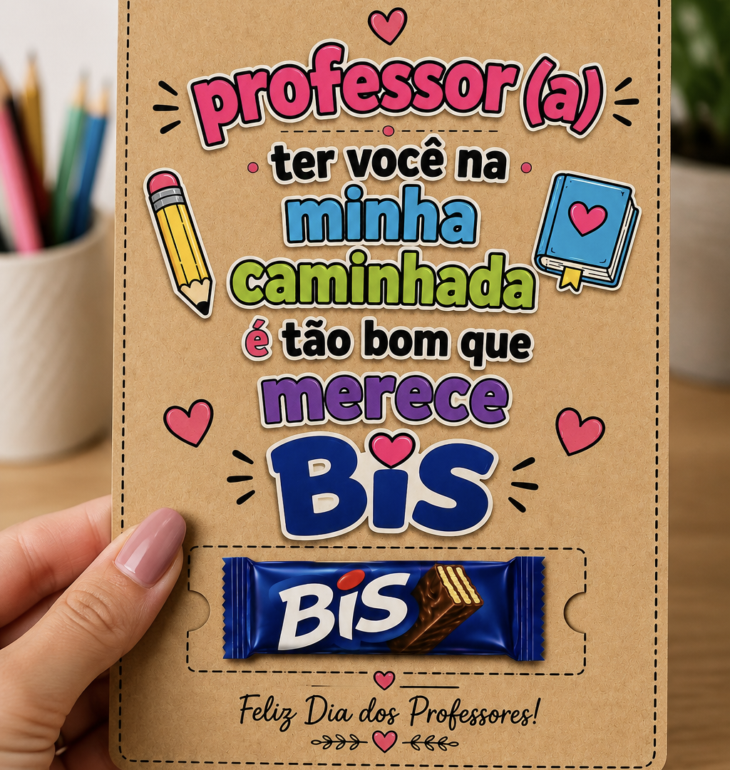 Mimo para dia dos Professores - Bis! 