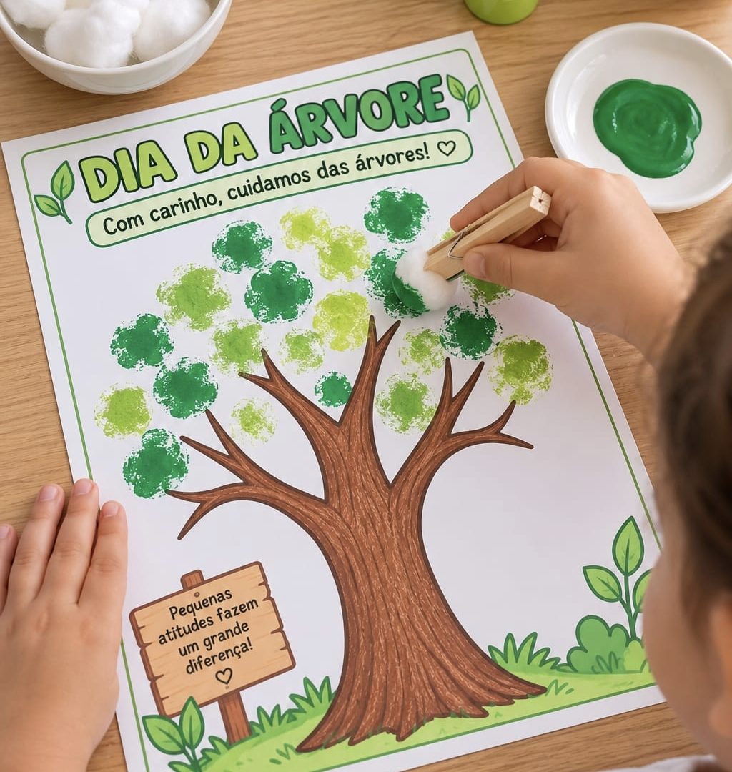 Dia da Árvore – atividade sensorial