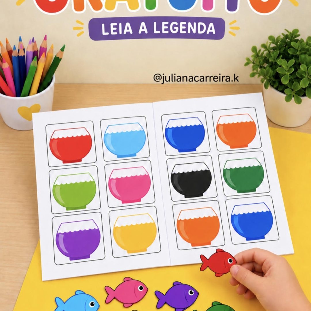Pareamento de cores - Peixes