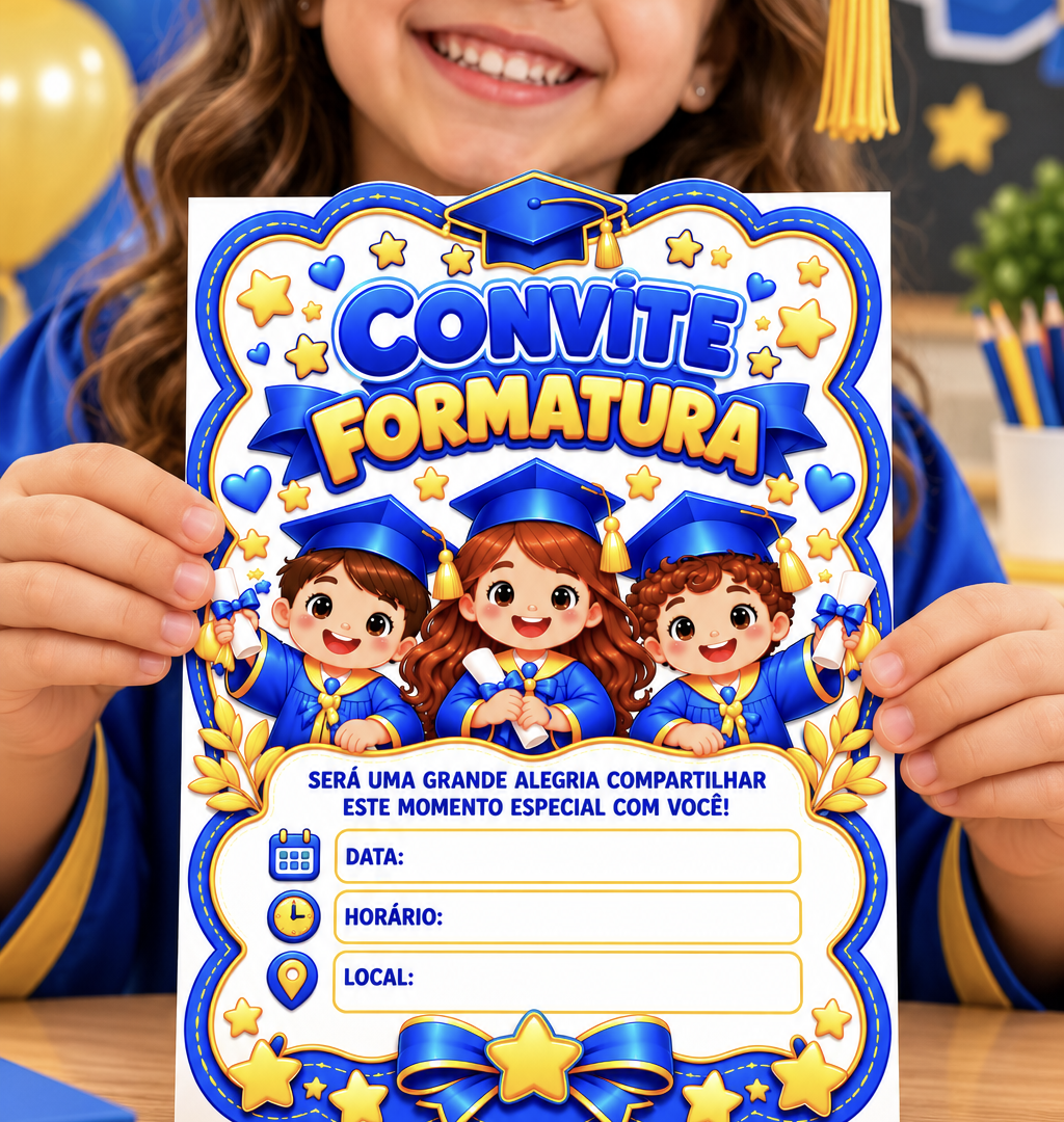 Convite Formatura ABC