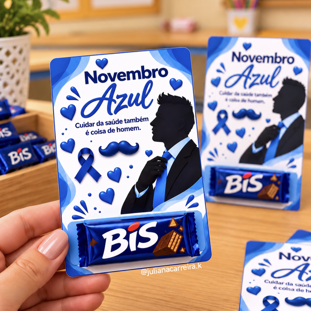 Cartão Novembro Azul