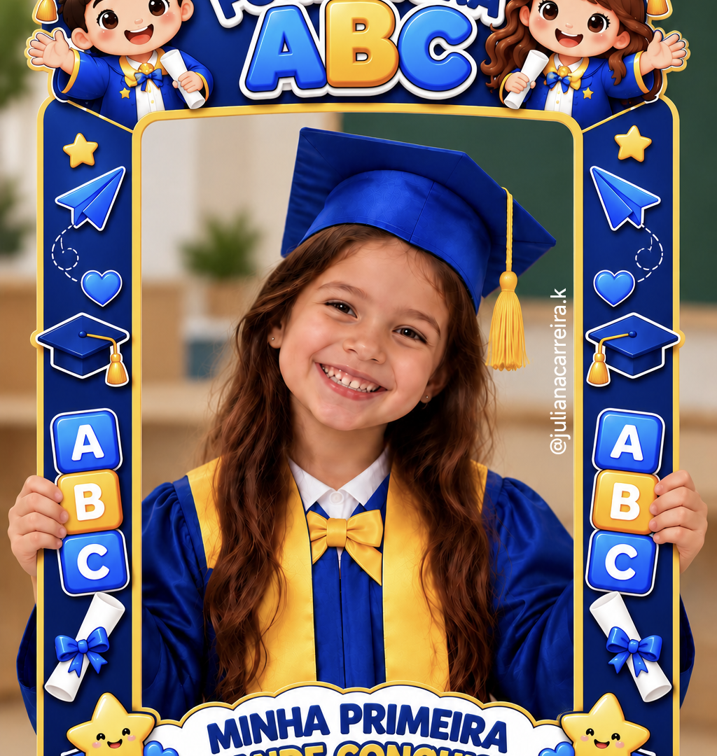 Moldura para Fotos – Formatura ABC