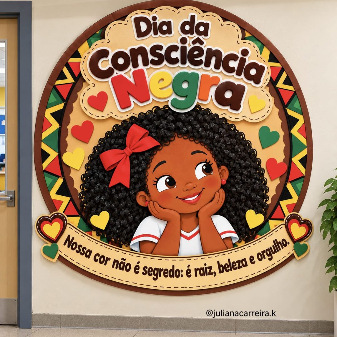 Painel Dia da Consciência Negra – Nossa cor