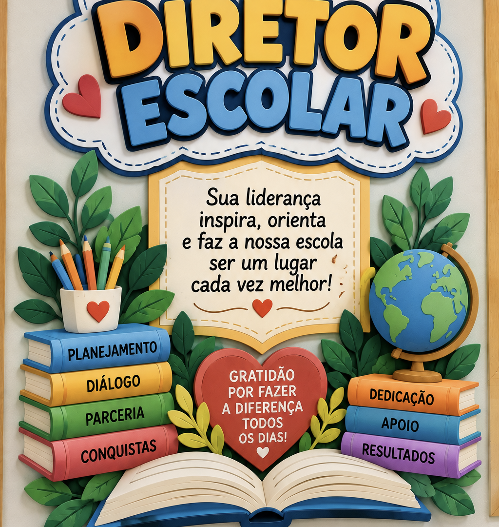 Painel Dia do Diretor Escolar