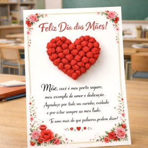 Cartão dia das mães